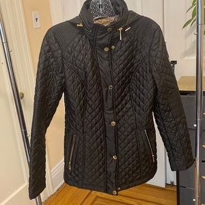 Michael Kors slim fit black jacket. XS size. In good condition.